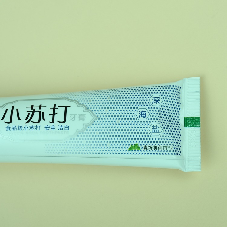 Daily necessities Toothbrush toothpaste wholesale 100g baking soda to remove bad breath gingival care deep sea salt fresh mint flavor Application Scenario