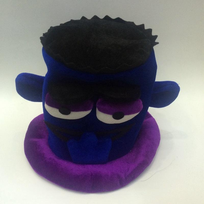 Monster Big-eyed Monster mocks you hat Flat-headed monster hat custom-made foreign trade export Shrek soft hat wholesale