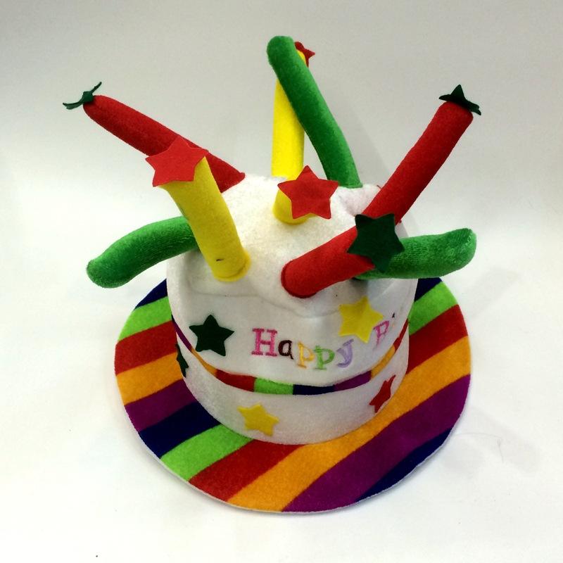 Five-pointed star birthday candles, cakes, hats for export, production and sales of various birthday hats. Happy Birthday details Picture