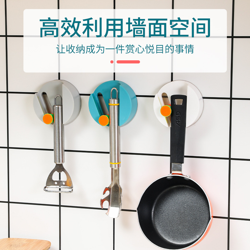 Factory direct sales of seamless and powerful mop rack, new type of non-drilling slider mop rack, durable and creative mop clamp Application Scenario