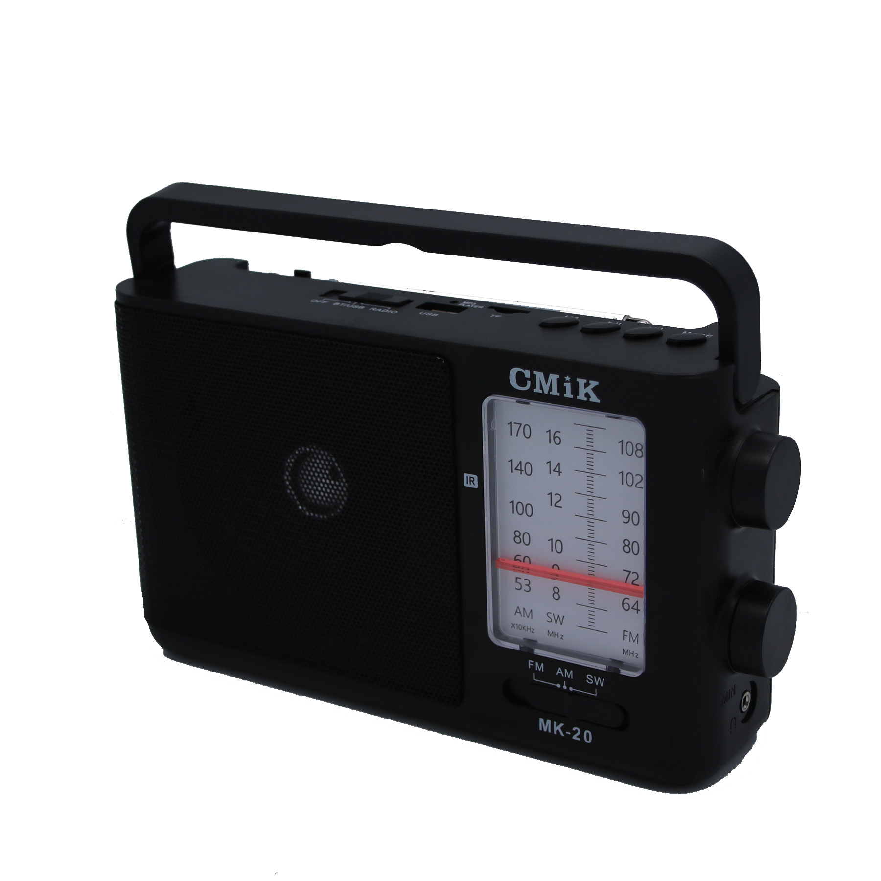 Yiwu manufacturer's portable AC/DC Bluetooth radio, multi-band FMAMSW radio for export