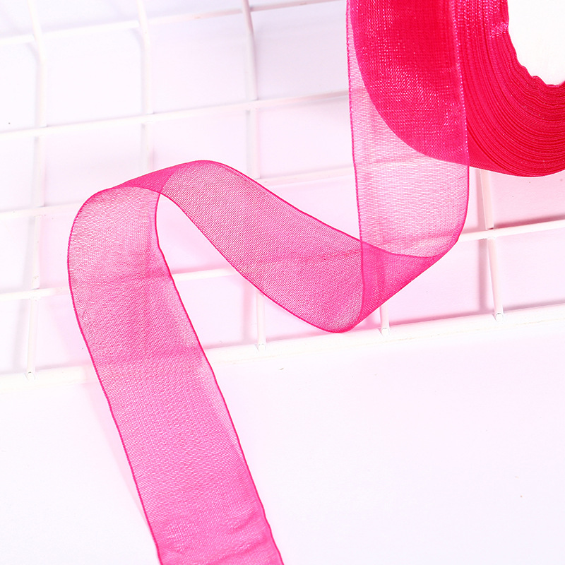 Transparent Ribbon Bow Transparent Ribbon Cake Wrap With Diy Handmade Hair Accessories Snow Veil With Birthday Gift undefined
