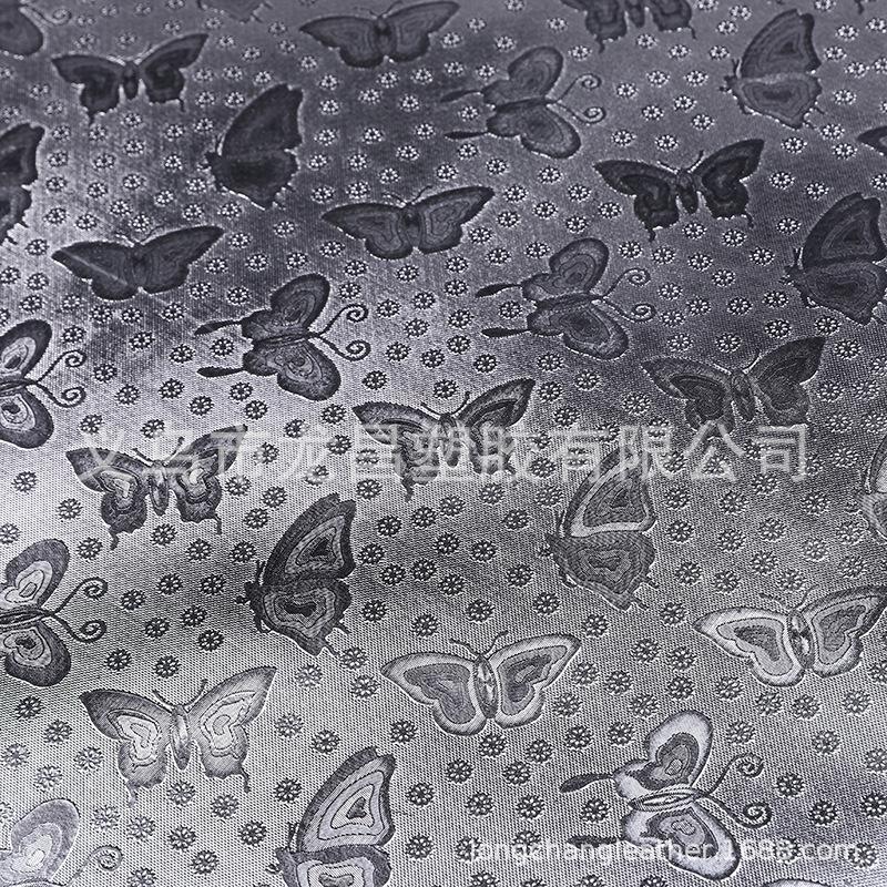 We are in stock of 0.6mm thick, 1.5-meter door width, and double-sided elastic semi-PU silver motorcycle and electric bike seat cover materials pic 3