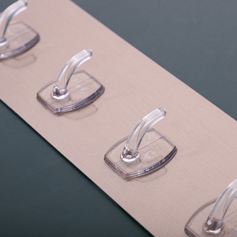 Seamless, strong brushed four-row crystal tree branch hook, no need for drilling at the back of the door, kitchen and kitchenware hook, bathroom hook Specification drawing