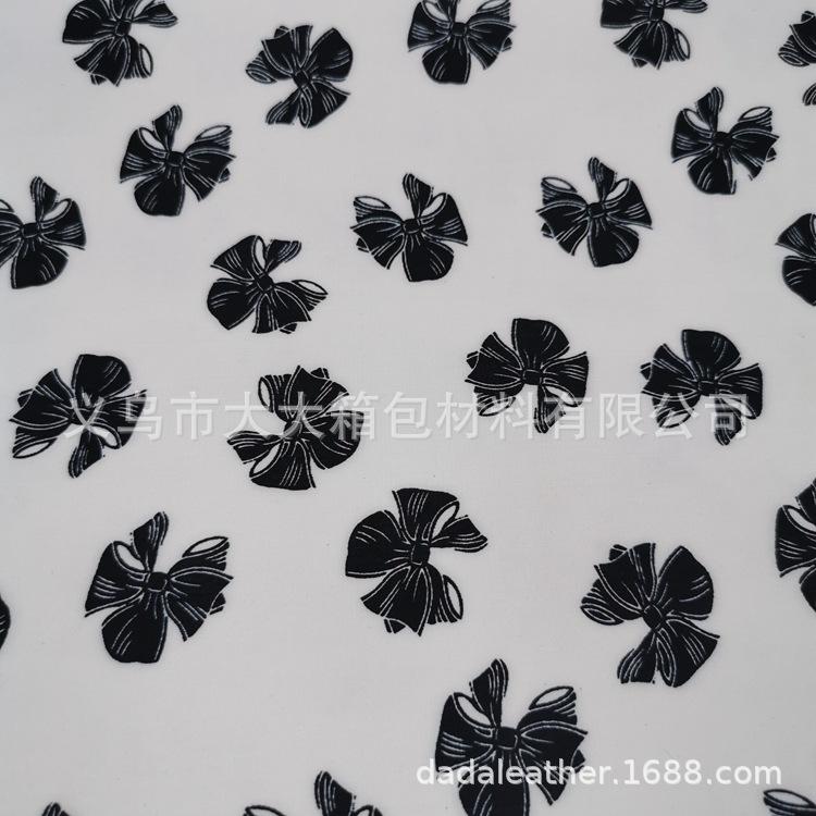 Korean velvet printing [Factory Direct Seller] Chiffon fabric, Korean velvet surface fabric, outer packaging fabric for luggage Item Picture