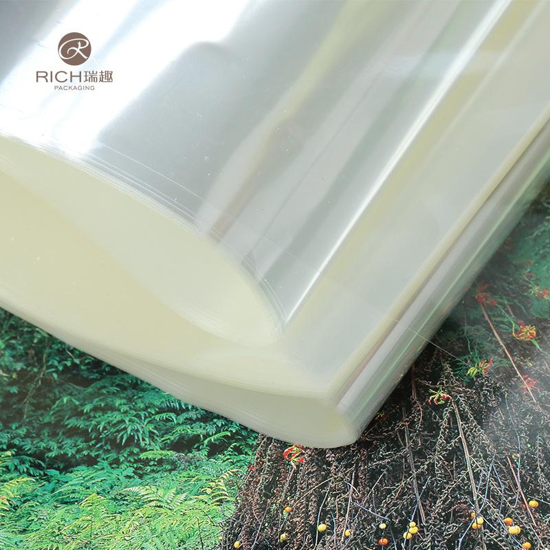 Ruiqu 50 pieces of flower gift, floral art wrapping paper, DIY bouquet supplies, thickened and enlarged transparent cellophane wholesale details Picture