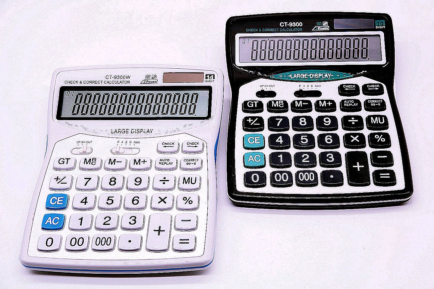 CT-9300 Cross border calculator Office calculator 14-digit return key with check number