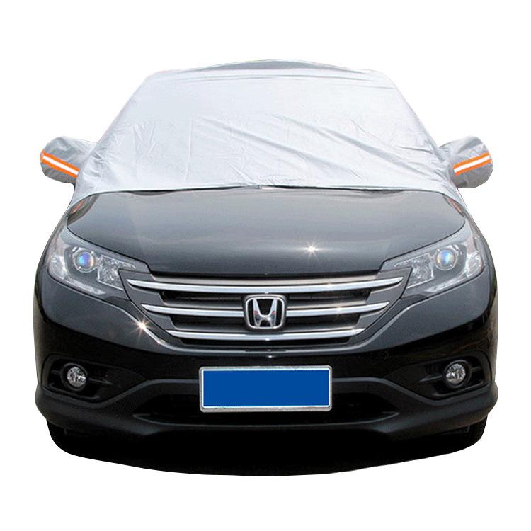 Wholesale of car front windshield sunshades, snow covers, anti-frost and snow covers, sunshades, thickened snow shields in winter Item Picture