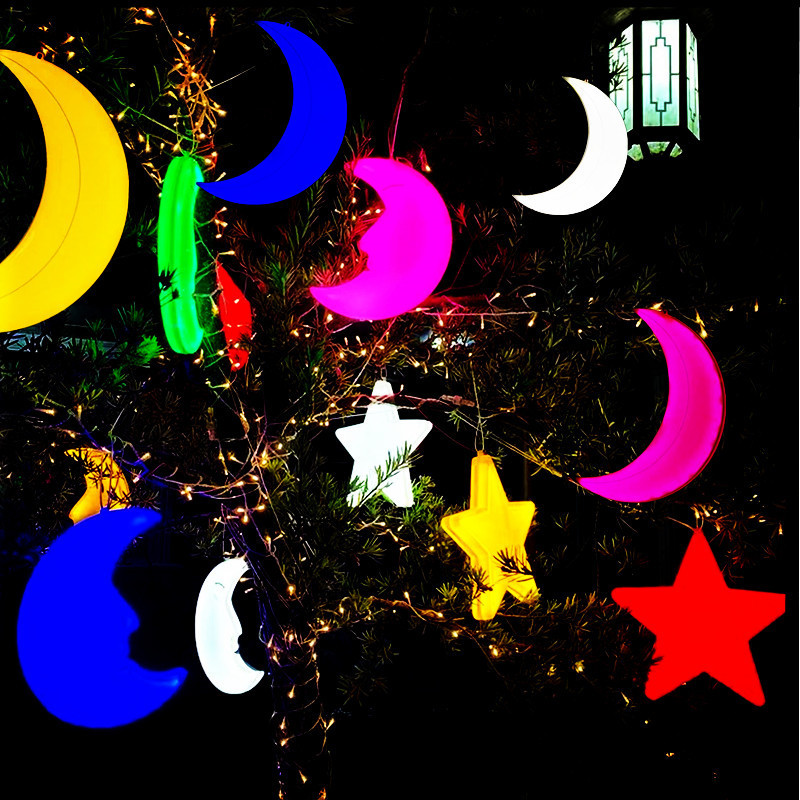 led breathing moon light outdoor waterproof decoration Wedding Square Hotel bar restaurant decoration street project lighting