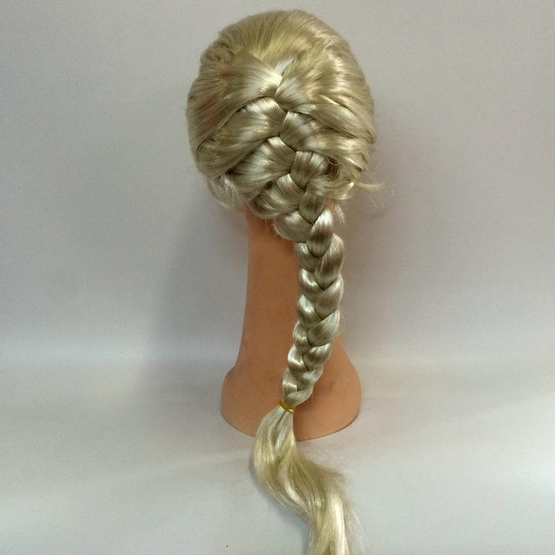 In Frozen, Elsa cosplayed with five braids and a wig. Sister Ice made a pair of sister sets and performed a wig Specification image