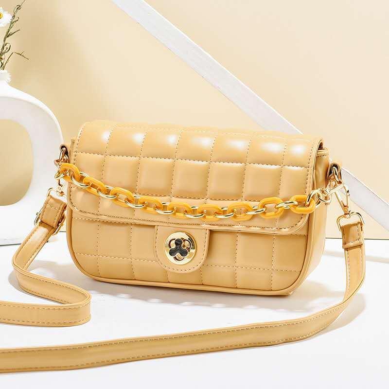 Bag Girl 2020 Summer New Style simple and portable Korean-style student versatile single-shoulder bag, crossbody women's bag, online red envelope bag Specification image