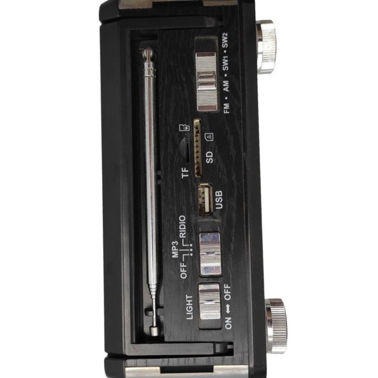 cmik multi-functional radio, retro full-band clock, card slot speaker, flashlight for export Application Scenario