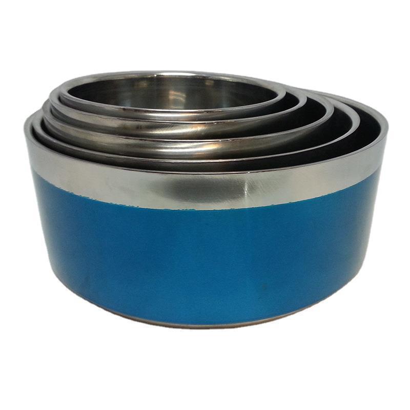 Factory direct sales of 5-piece stainless steel colorful preservation boxes, thickened sealed boxes, and boxes for dried fruits, grains and cereals Item Picture
