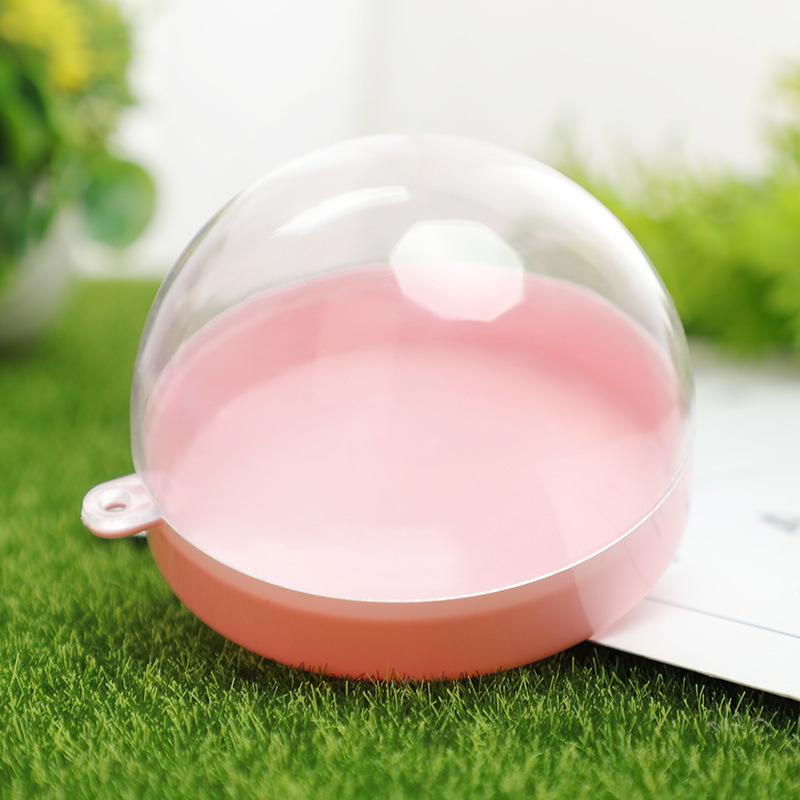 创意半圆塑料透明喜糖礼盒糖果盒婚礼伴手礼宝宝生日礼盒个性diy详情图7