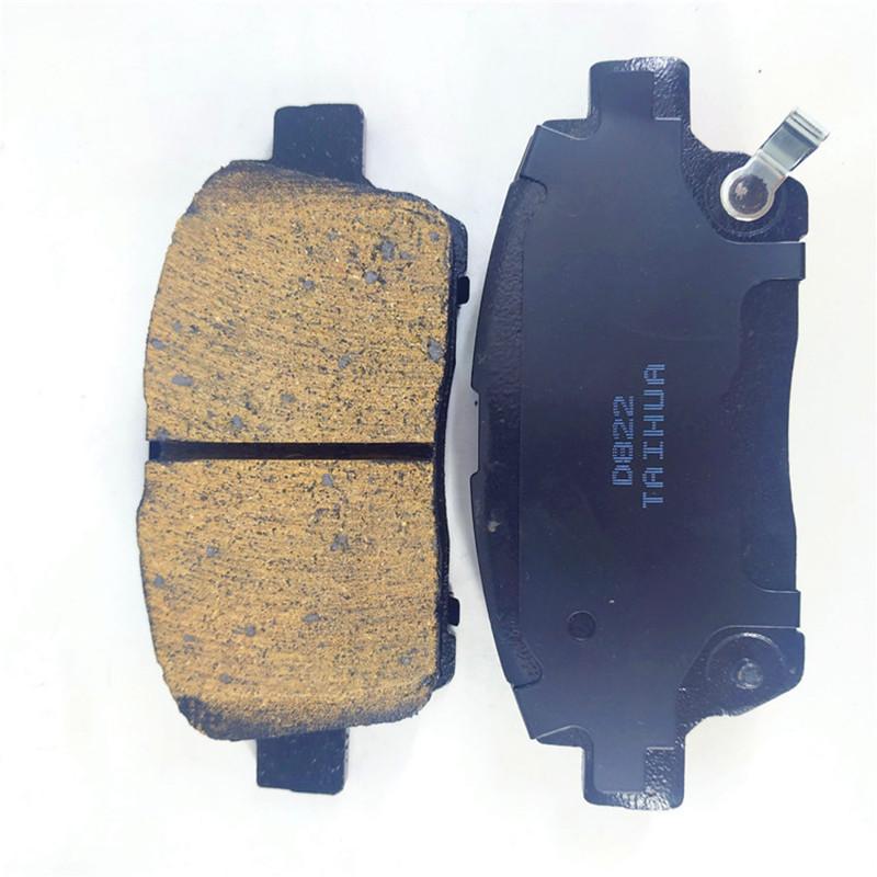 比亚迪D822厂家大量生产各品牌车系刹车片 外贸出口 专业制造白底实物图