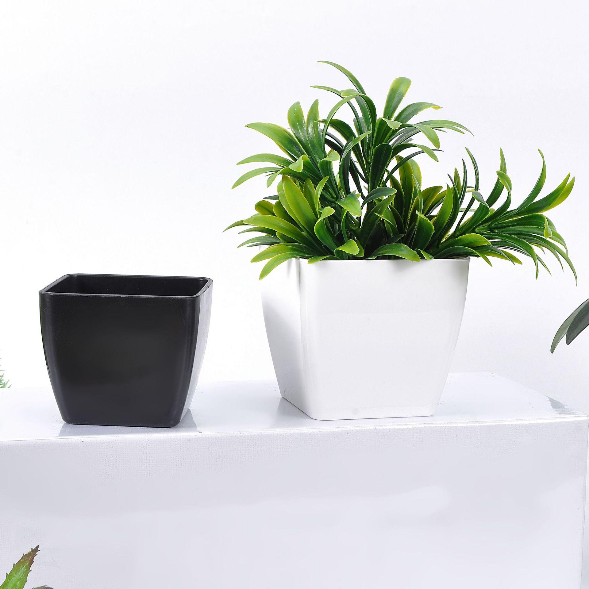 The manufacturer supplies artificial flower arrangements, square flower POTS, foam velvet flower POTS, artificial flower arrangements, flower vases and containers Item Picture