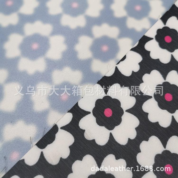 Korean velvet printed [minimum order quantity of one piece] Factory direct sales of outer packaging fabrics for bags, cosmetic bags, trolley cases, etc details Picture