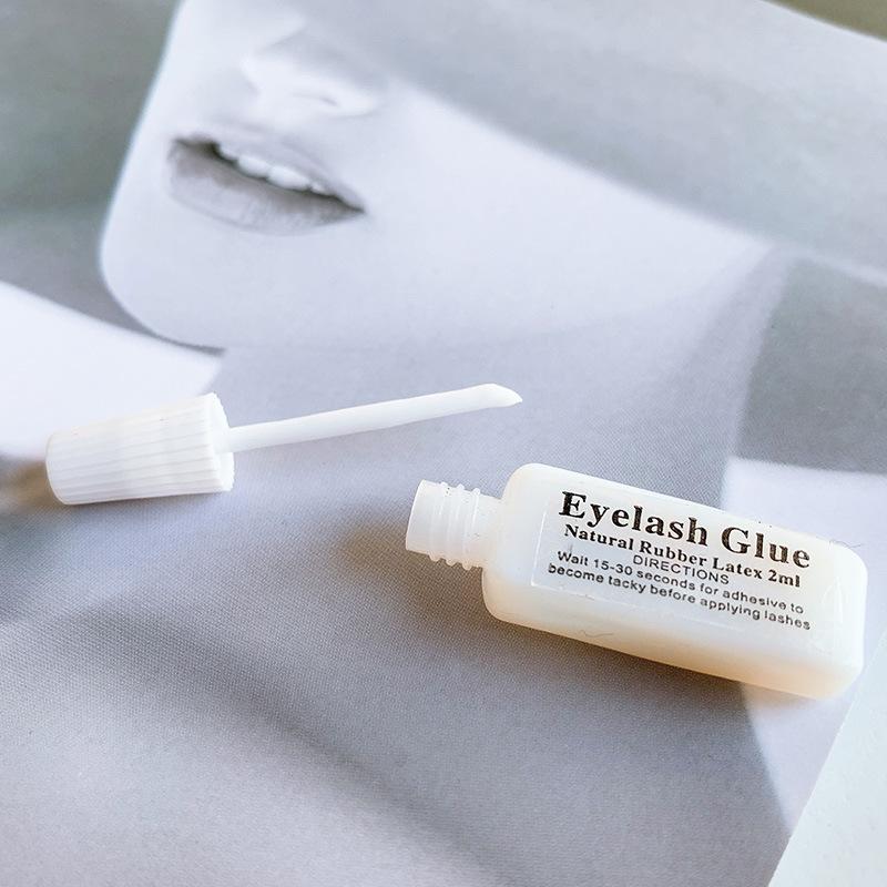 Mini portable eyelash glue beauty double eyelid grafting eyelash transparent setting false eyelash craftsman eyelash beauty Item Picture
