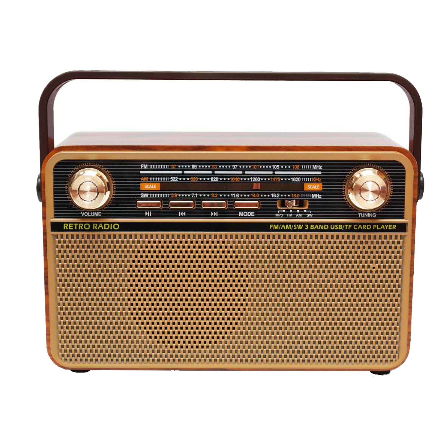 cmik portable wireless Bluetooth speaker, heavy subwoofer audio system, retro radio for street vending, and export gifts cmik portable wireless Bluetooth speaker, heavy subwoofer audio system, retro radio for street vending, and export gifts