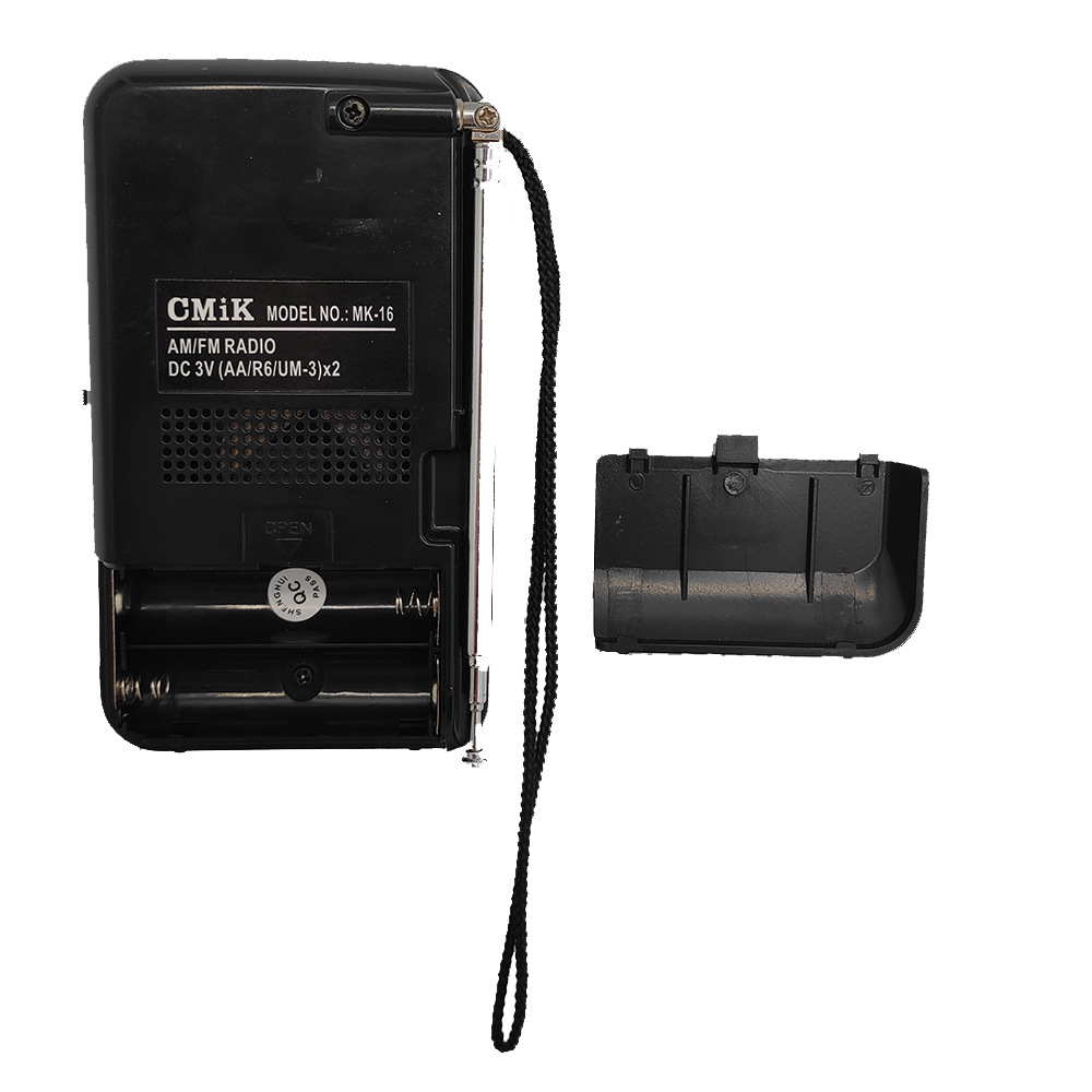 CMIK portable mini radio for the Elderly, a pocket-sized two-band FM semiconductor AM/FM radio Application Scenario