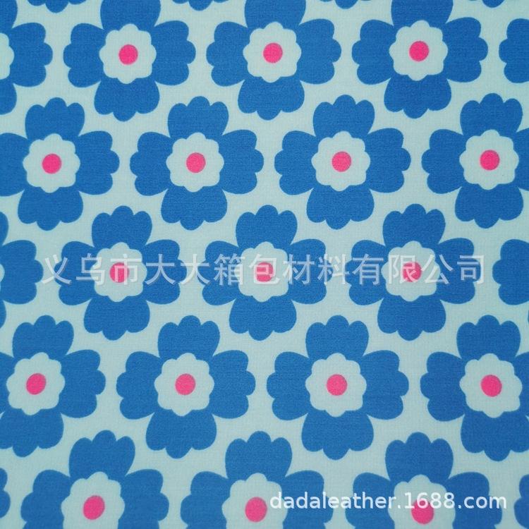 Korean velvet printed [minimum order quantity of one piece] Factory direct sales of outer packaging fabrics for bags, cosmetic bags, trolley cases, etc Item Picture