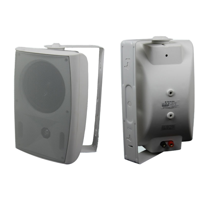 Factory direct sales of wall-mounted audio systems, campus conference public address, background music, constant voltage speakers, 30-40 watts