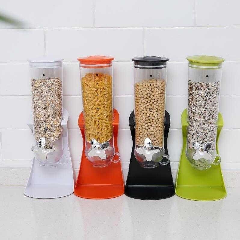厨房新款壁挂式麦片机跨境麦片器热销谷物分配器cereal dispenser/国潮商品