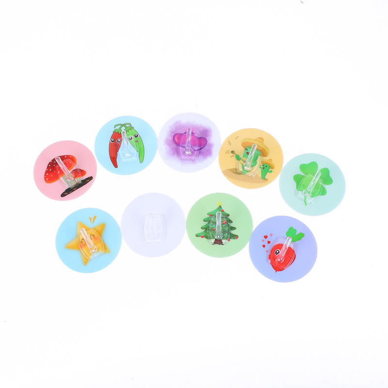 Strong adhesive hook, no need for drilling, 6.5 cm removable glue pattern crystal tree branch hook, washable and reusable hook Item Picture