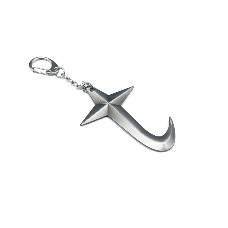 Assassin 567 Peripheral Magic Blade Thousand-Edge Alloy weapon Combination 7-shaped Blade Plum Blossom Thirteen Tourism Craft ornament Item Picture