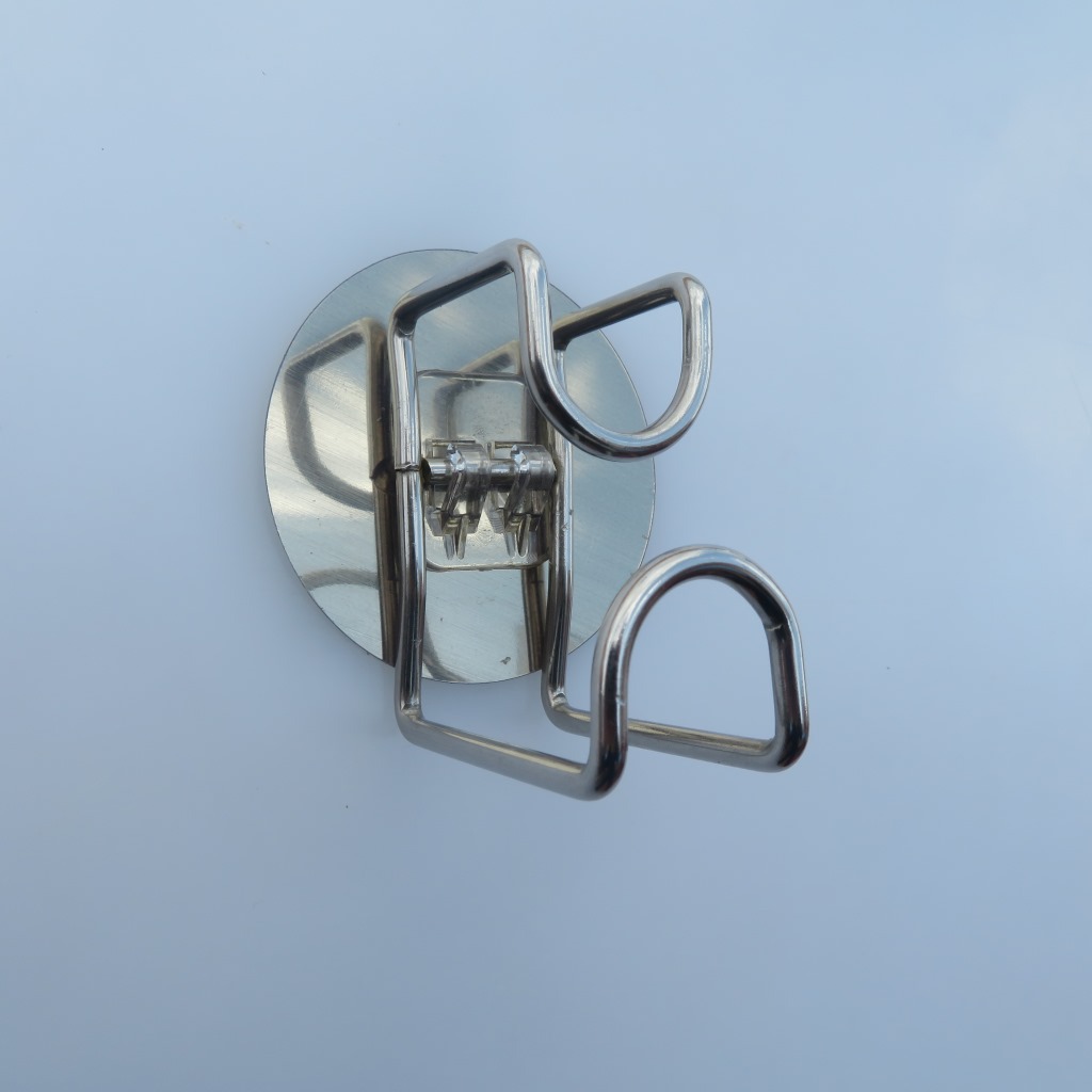 Factory direct sales of stainless steel washbasin hooks, waterproof, moisture-proof, traceless washbasin stand, nano nail-free wall-mounted washbasin stand Specification drawing