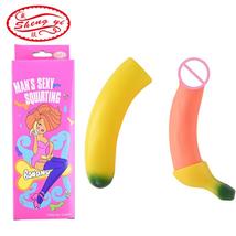 跨境热卖整人玩具喷水香蕉变大鸟 Hen Party玩具单身派对情趣香蕉