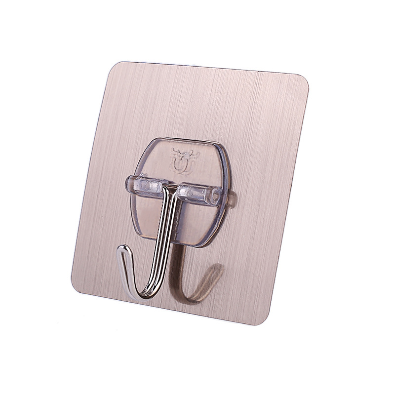 Invisible transparent hook, magic strong adhesion, small hook, nail-free, nail-free self-adhesive hook, best-selling creative adhesive hook supply factory Item Picture