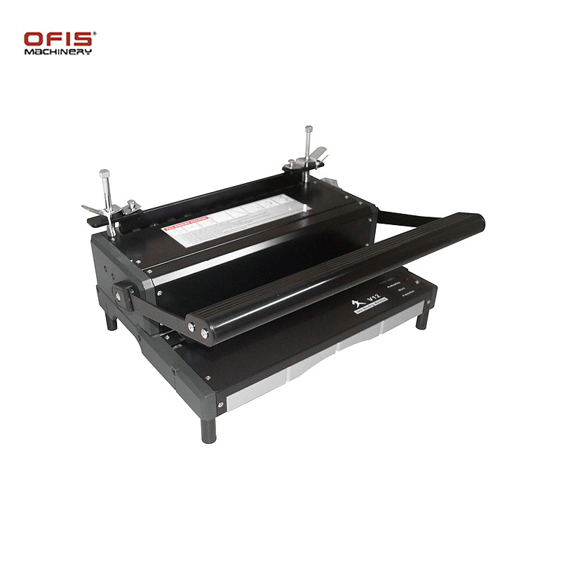 维乐10孔订条打孔装订机热熔装订资料装订机电动多功能铆管装订机