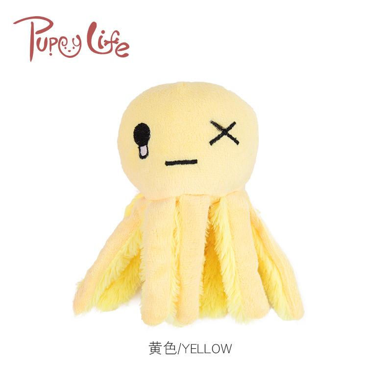 New pet supplies sound paper octopus dog toy bite resistant interactive small and medium-sized dog toy a replacement undefined