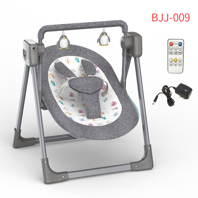厂家直销 新生儿智能哄睡神器婴儿智能电动摇篮摇床摇椅 跨境详情图5
