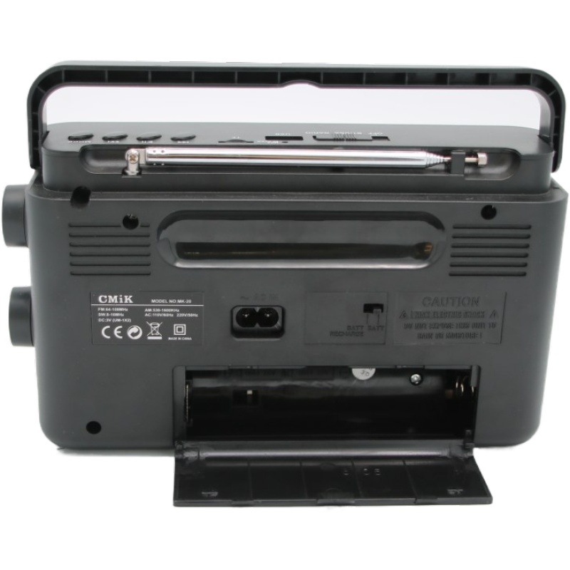 Yiwu manufacturer's portable AC/DC Bluetooth radio, multi-band FMAMSW radio for export details Picture