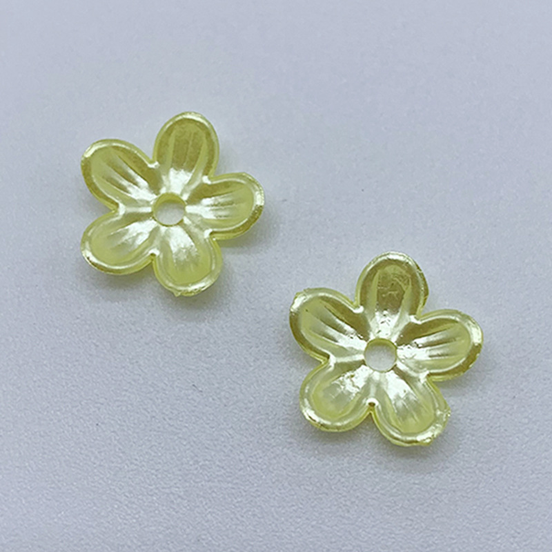 Factory direct sales of ABS mid-hole headwear, hairpin accessories, small flower diy handcrafted retro headwear accessories, versatile undefined