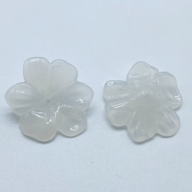 diy simple handcrafted ancient-style headwear and hairpin accessories factory direct sales acrylic jelly petal accessories undefined