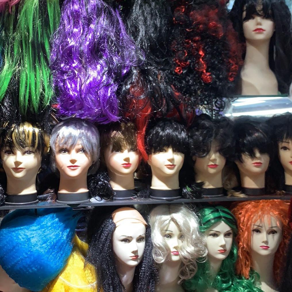 All kinds of wig style samples, wig covers, hair covers, wig samples, custom-made various types of export chemical fiber wigs based on samples Specification image