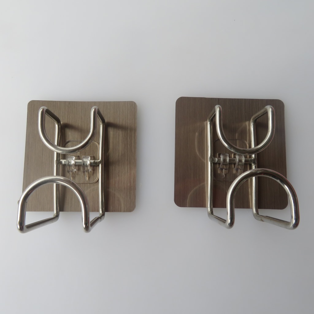 Factory direct sales of stainless steel washbasin hooks, waterproof, moisture-proof, traceless washbasin stand, nano nail-free wall-mounted washbasin stand Item Picture
