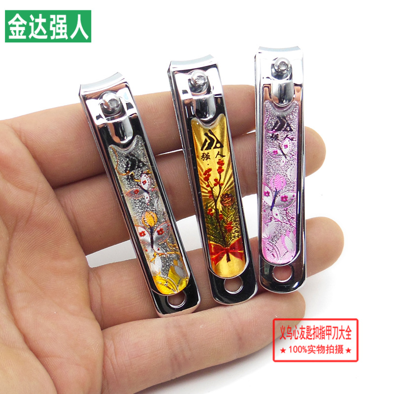 Genuine Qiangren 622E nail clippers, medium-sized flat-mouthed, rubber-coated nail clippers and scissors, wholesale from department stores, supermarkets, and online merchants Specification image