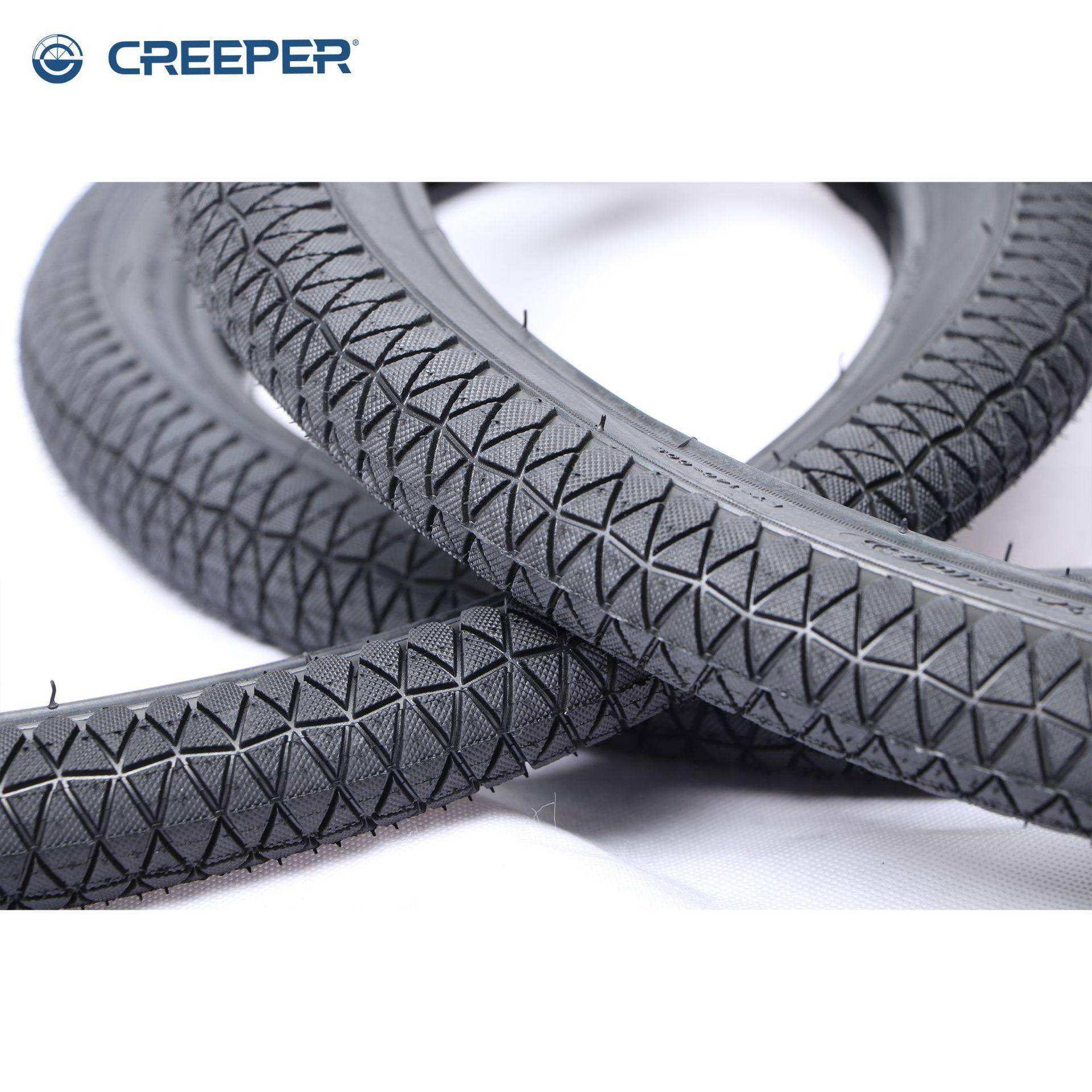 Outer tire: 20×2.125, 700*23C, 53mm. Bicycle and road bicycle outer tire. The tire contains 10% rubber Specification image
