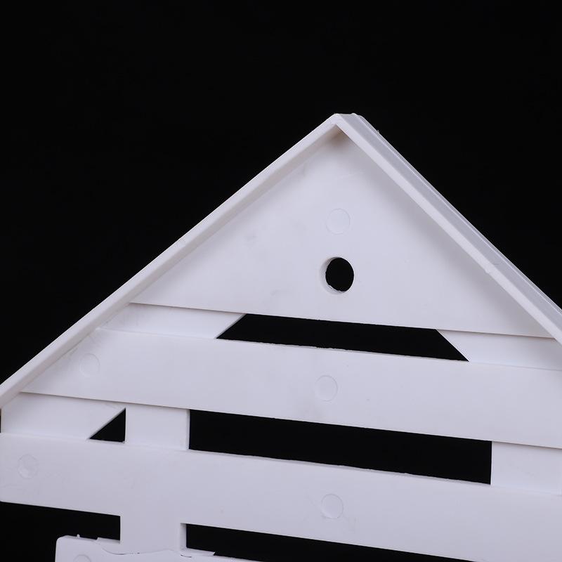 悬挂式吊盆花盆挂墙栅栏花盆壁挂花盆墙花盆创意壁挂仿真花艺塑料白底实物图