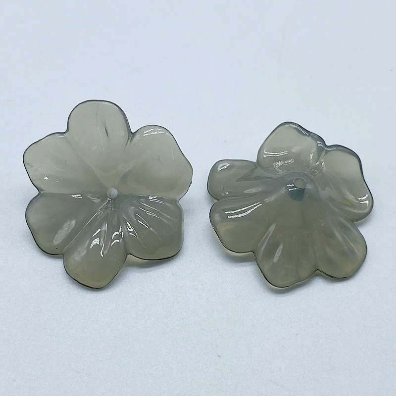 diy simple handcrafted ancient-style headwear and hairpin accessories factory direct sales acrylic jelly petal accessories undefined