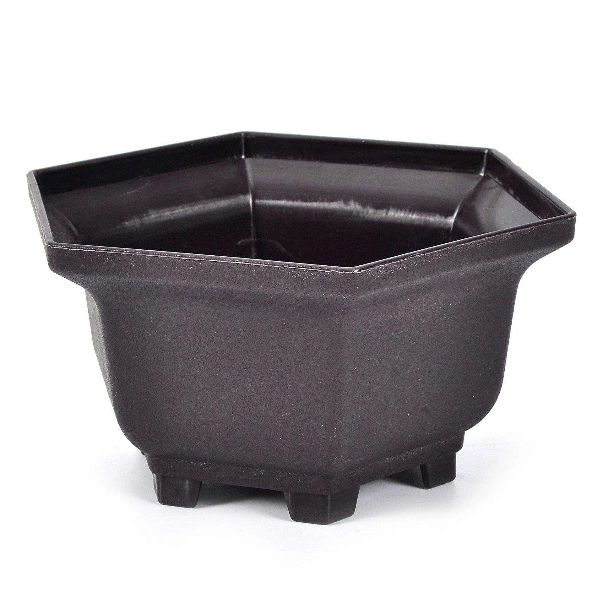 The manufacturer supplies P007 weighted foam plastic flower POTS and flocked artificial flower POTS details Picture
