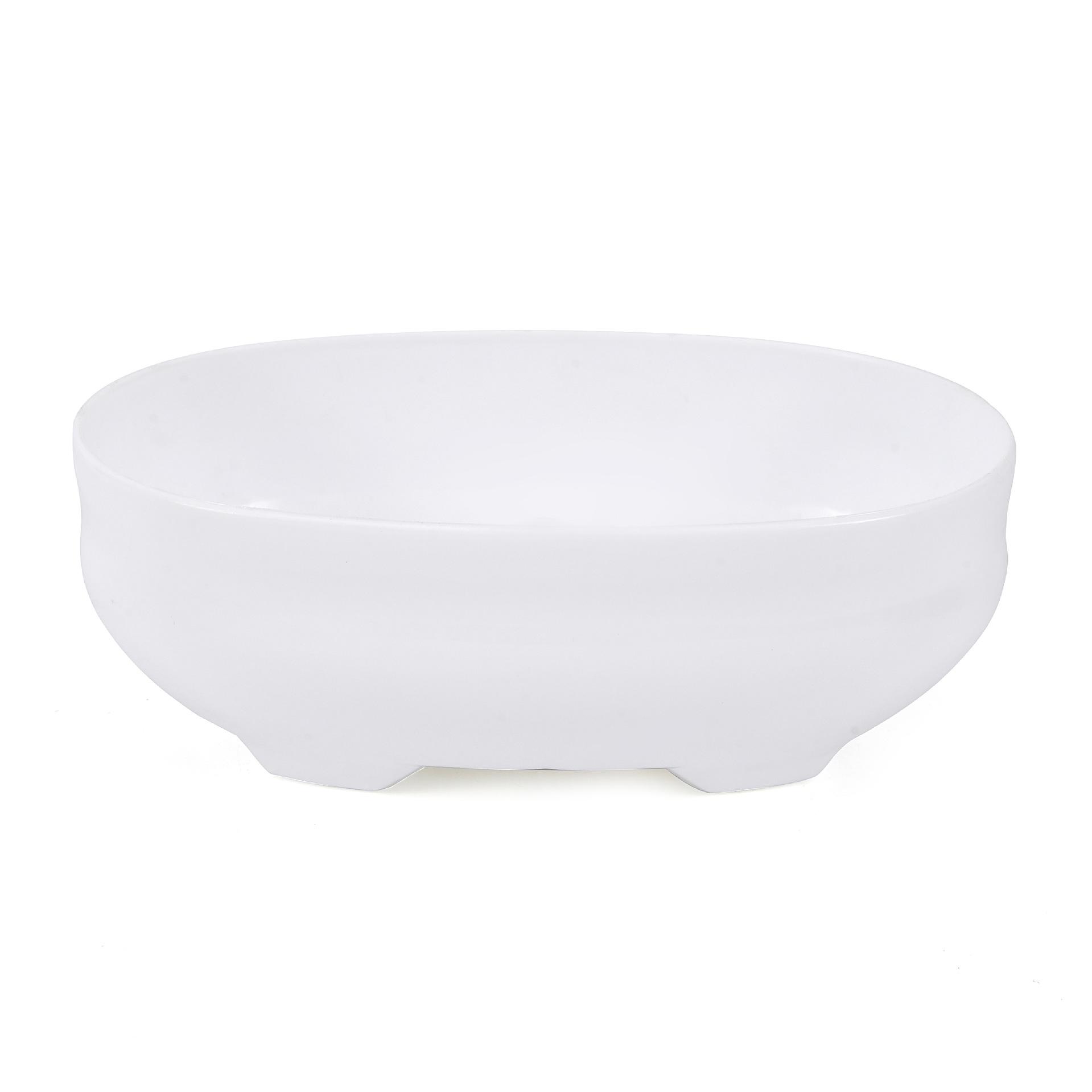 The manufacturer supplies P006 oval-shaped weighted and foamed artificial flower flowerpots and plastic flowerpots details Picture