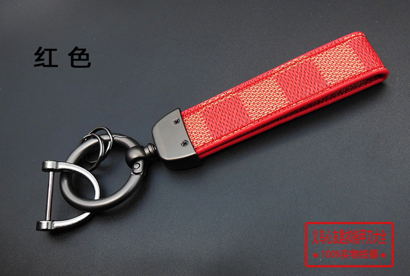 Super-fine leather car key chains, horseshoe buckles, hand straps, key rings, keys, wallets, hand-held batch straps, supermarket premium products undefined