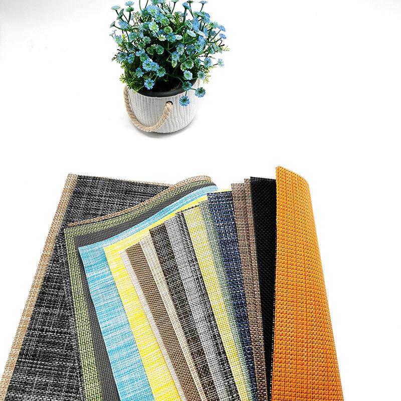 PVC餐垫定制日式简约隔热防滑杯垫多功能西餐垫特斯林餐垫免洗细节图