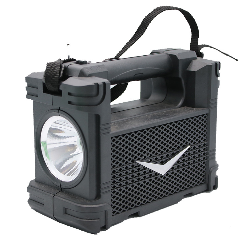 Outdoor solar energy storage power supply, solar charging for mobile phones, mobile lighting system, Bluetooth speaker radio