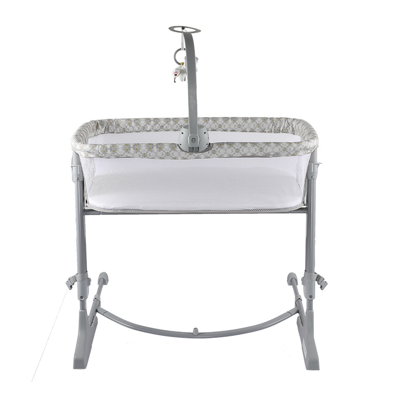 跨境枕边婴儿床固定便携式拼接大床bb小床中床新生儿多功能床音乐细节图